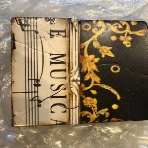 Sid Dickens Black and White Decorative Plaque T-109 “Under Stars”